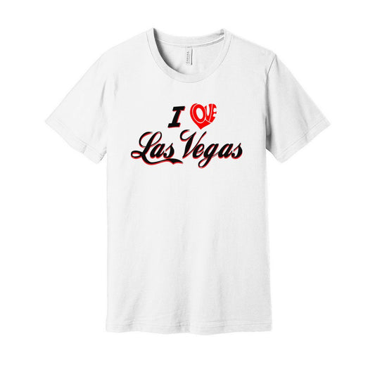 Custom I Love Heart Las Vegas Nevada Lv T Shirt Ladies Fitted T